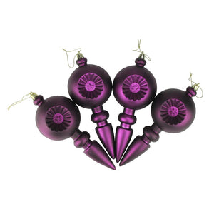 30870021-PURPLE Holiday/Christmas/Christmas Ornaments and Tree Toppers