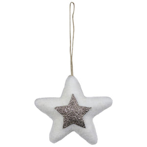 34300517-WHITE Holiday/Christmas/Christmas Ornaments and Tree Toppers