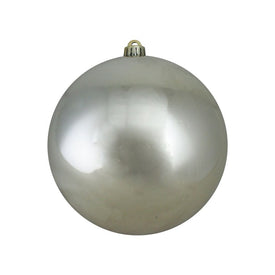 8" Shiny Champagne Gold UV-Resistant Commercial Shatterproof Ball Christmas Ornament
