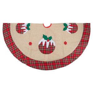 34314975-BEIGE Holiday/Christmas/Christmas Stockings & Tree Skirts