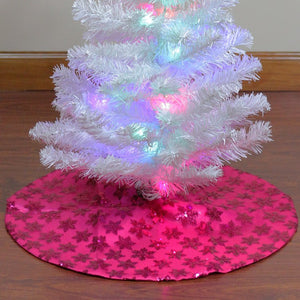 32230547-PINK Holiday/Christmas/Christmas Stockings & Tree Skirts