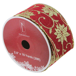32621206-RED Holiday/Christmas/Christmas Wrapping Paper Bow & Ribbons