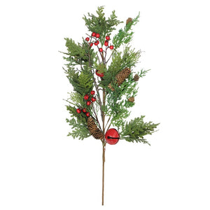 32627496-GREEN Holiday/Christmas/Christmas Wreaths & Garlands & Swags