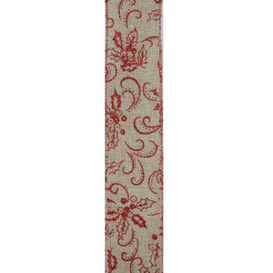 32621201-RED Holiday/Christmas/Christmas Wrapping Paper Bow & Ribbons
