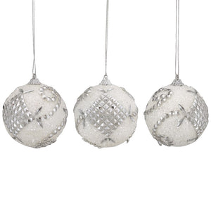 32207699-WHITE Holiday/Christmas/Christmas Ornaments and Tree Toppers