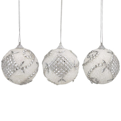 Product Image: 32207699-WHITE Holiday/Christmas/Christmas Ornaments and Tree Toppers