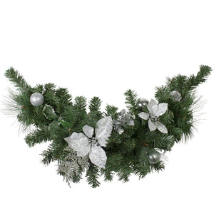31377136-GREEN Holiday/Christmas/Christmas Wreaths & Garlands & Swags