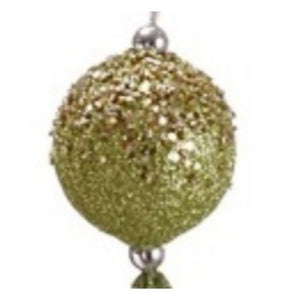 30657168-GREEN Holiday/Christmas/Christmas Ornaments and Tree Toppers