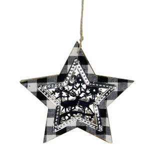 33530752-BLACK Holiday/Christmas/Christmas Ornaments and Tree Toppers