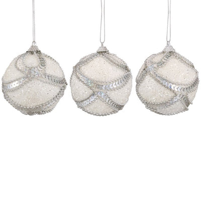 Product Image: 32207703-WHITE Holiday/Christmas/Christmas Ornaments and Tree Toppers