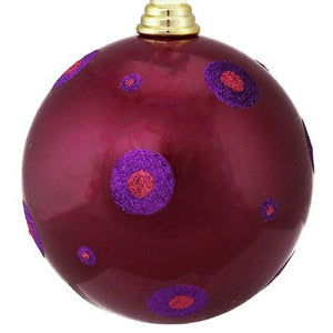 31464834-PURPLE Holiday/Christmas/Christmas Ornaments and Tree Toppers