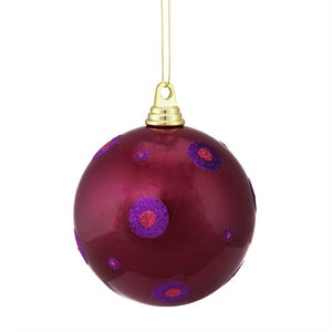 31464834-PURPLE Holiday/Christmas/Christmas Ornaments and Tree Toppers