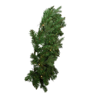 P60240LEDWW Holiday/Christmas/Christmas Wreaths & Garlands & Swags