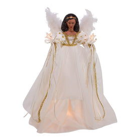 10-Light Black Angel Tree Topper