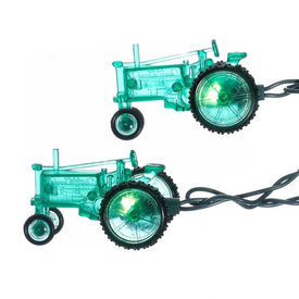 10-Light Green Tractor Light Set