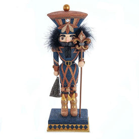 17" Hollywood Copper and Black Soldier Nutcracker