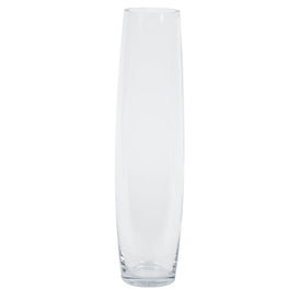 16" Clear Glass Torpedo Vase