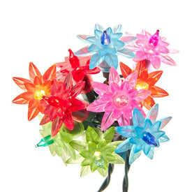 20-Light Multi-Color Flower Light Set