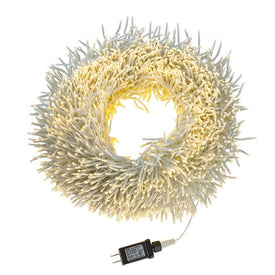 98-Foot 3000-Light Cluster Garland with Warm White LED Lights