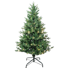 4.5-Foot Warm White LED Jackson Pine Tree