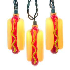 10-Light Hot Dog Light Set