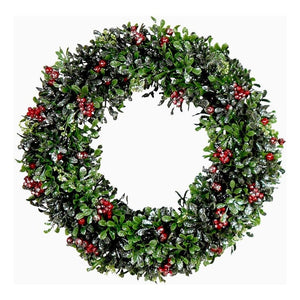 FF020CHWR001-0GR Holiday/Christmas/Christmas Wreaths & Garlands & Swags