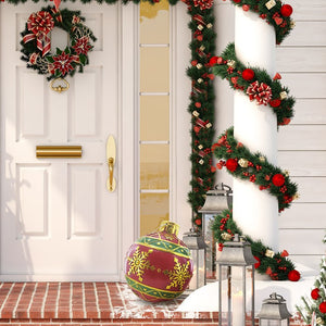 CT-RS018OR1-RD Holiday/Christmas/Christmas Indoor Decor