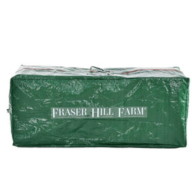 Tree Bag Christmas Tree Storage Bag for Trees Up to 7.5 Feet with Logo 56L x 22H x 25D Inch Green Christmas