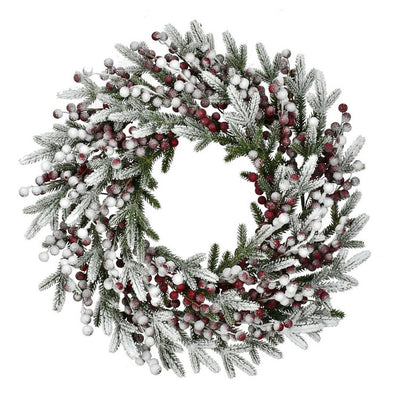 FF002CHWR-025-0SN Holiday/Christmas/Christmas Wreaths & Garlands & Swags