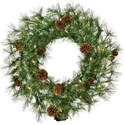 FF007CHWR-024-5GR Holiday/Christmas/Christmas Wreaths & Garlands & Swags