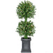FFBXPT036-5GR Holiday/Christmas/Christmas Wreaths & Garlands & Swags