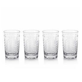 Patia 5.5" Tall Highball Glasses Set of 4
