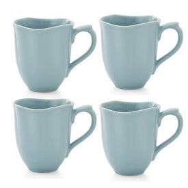 Sophie Conran Floret 14 Oz Mugs Set of 4 - Blue