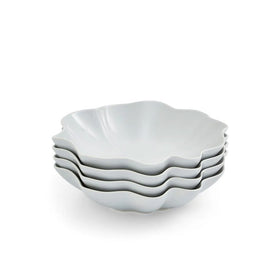 Sophie Conran Floret 9" Pasta Bowls Set of 4 - Gray