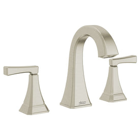 Crawford Two-Handle 8" Widespread Bathroom Sink Faucet with Pop-Up Drain - Satin Nickel