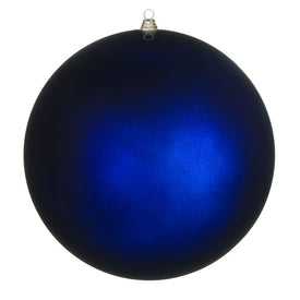 24" Giant Midnight Blue Matte UV-Resistant Ball Ornament