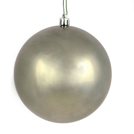12" Wrought Iron Shiny Ball Ornament