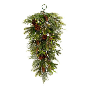 G212808BOLED Holiday/Christmas/Christmas Wreaths & Garlands & Swags