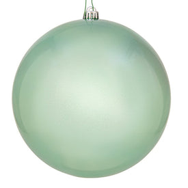 10" Frosty Mint Candy Ball Ornament