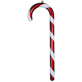 36" Red/White Glitter Candy Cane