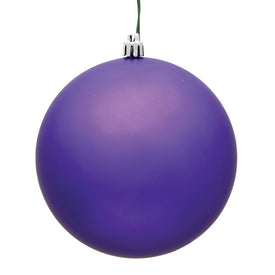 3" Purple Matte Ball Ornaments 32 Per Box