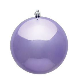 12" Lavender Shiny Ball Ornament