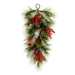 G213008BOLED Holiday/Christmas/Christmas Wreaths & Garlands & Swags