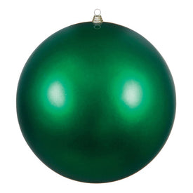 24" Giant Emerald Matte UV-Resistant Ball Ornament
