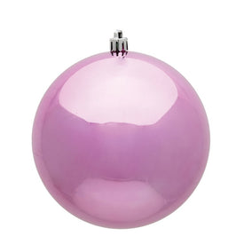 12" Pink Shiny Ball Ornament