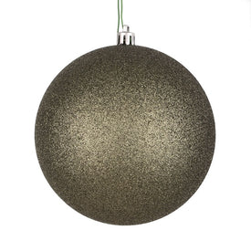 12" Wrought Iron Glitter Ball Ornament