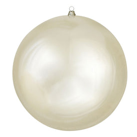 24" Giant Champagne Shiny UV-Resistant Ball Ornament