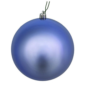 12" Periwinkle Shiny Ball Ornament