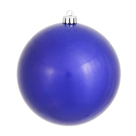12" Cobalt Blue Candy Ball Ornament