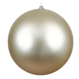 24" Giant Champagne Matte UV-Resistant Ball Ornament